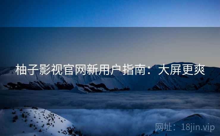 柚子影视官网新用户指南：大屏更爽